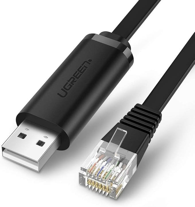 Ugreen 50773 USB-A to RJ45 FTDI Serial Console Cable (1.5M)