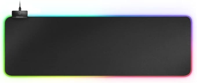 RS-07 LARGE GAMING MOUSE PAD 80X30 CM | RS-07 Extended Large (800x300mm) Smooth Cloth Surface Gaming Desk Mat with Non-S