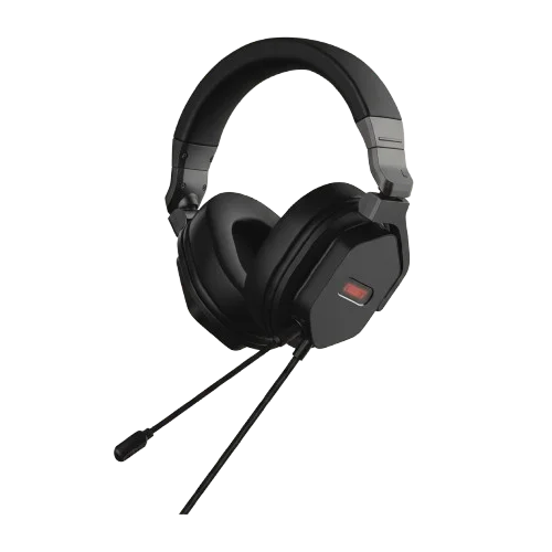 INSIST PG-7 GAMING HEADSET | Insist PG-7 Professional Wired Over-Ear Gaming Headphones with High-Fidelity Drivers, Detachable Noise-Isolating Boom Microphone, Soft Memory Foam Ear Cushions & Universal 3.5mm Multi-Platform Compatibility