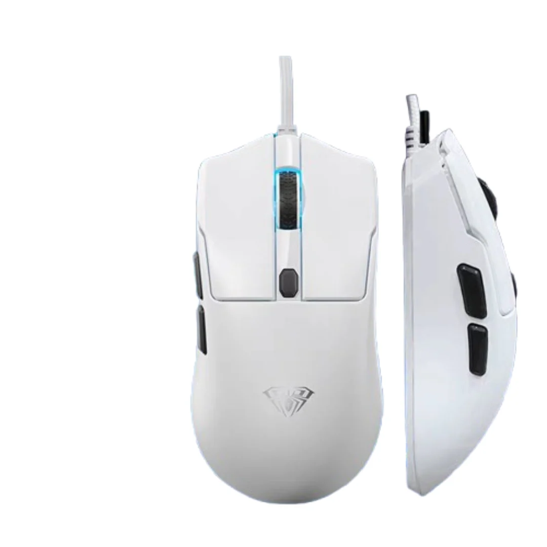 AULA S36 RGB GAMING MOUSE | Ergonomic High-Precision Optical Wired Gaming Mouse with Dynamic RGB Backlighting & Adjustable DPI