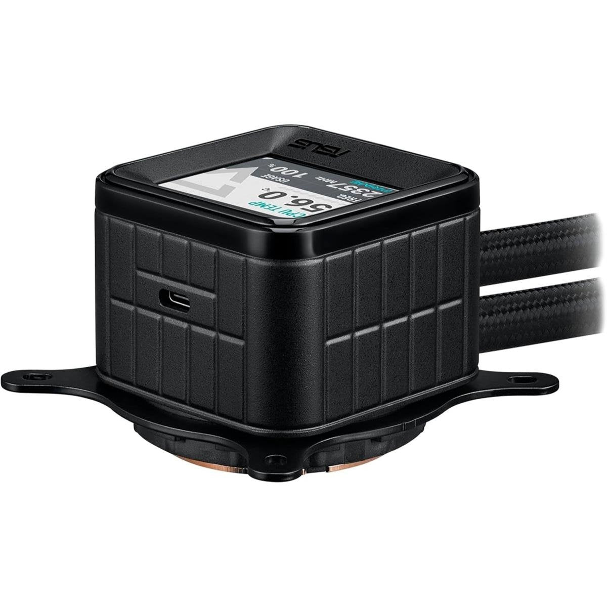 ASUS Prime LC 360 ARGB LCD All-In-One Liquid CPU Cooler with 2.1-Inch Real-Time Status LCD Screen, Pre-Installed Daisy-Chain ARGB Fans & Broad Intel/AMD Socket Compatibility