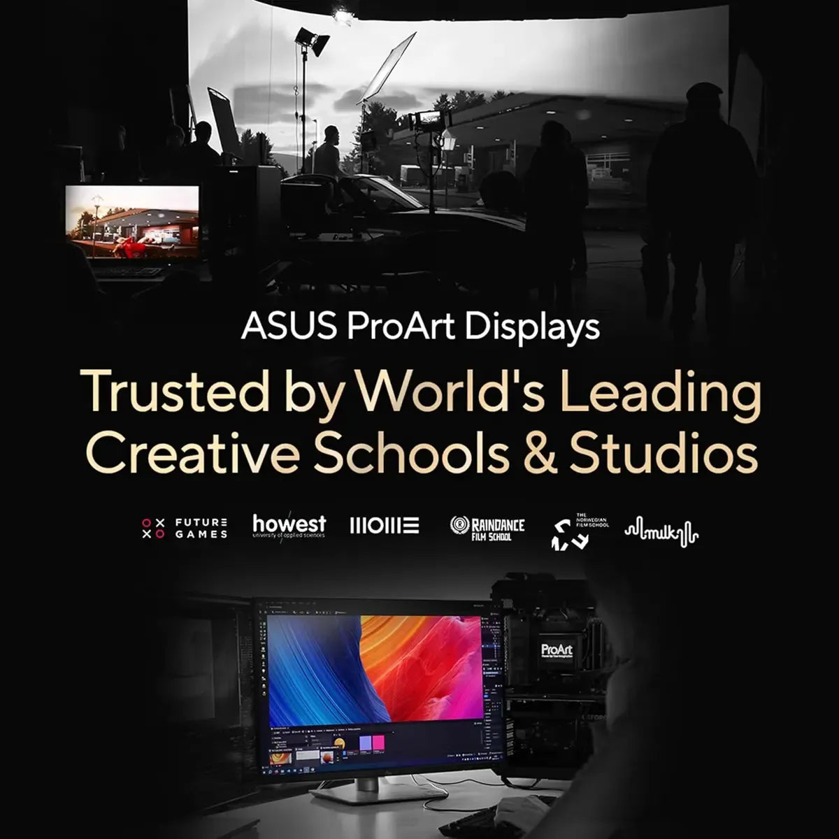 ASUS ProArt Display PA27UCGE 27" 4K UHD (3840 x 2160) Professional IPS Monitor with 160Hz Refresh Rate, 1ms GTG Response Time, Factory Calibrated △E < 1, 98% DCI-P3, VESA DisplayHDR 600, USB-C Power Delivery & Full Ergonomic Stand