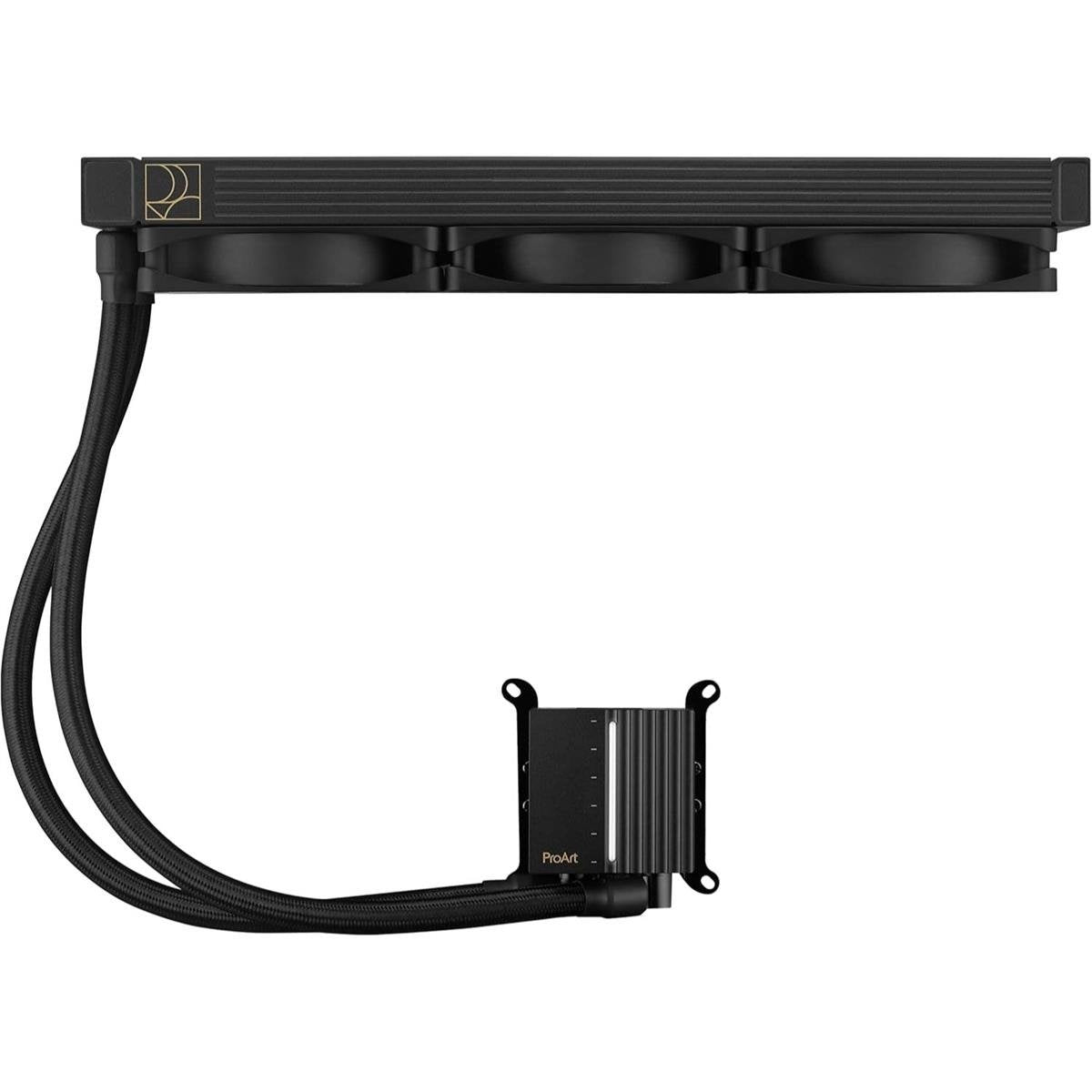 ASUS ProArt LC 360 Premium All-In-One Liquid CPU Cooler with Illuminated System Status Meter, Alphacool Apex Stealth Metal PWM Fans, High-Performance 3-Phase Pump Engine & Broad Intel/AMD Socket Support