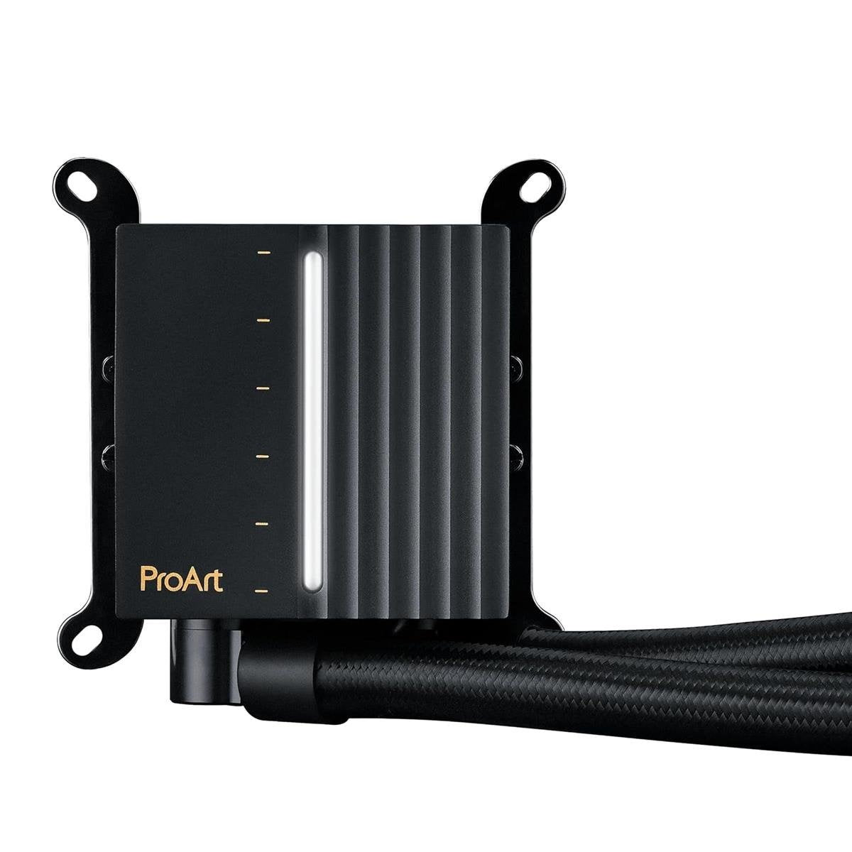 ASUS ProArt LC 420 Premium All-In-One Liquid CPU Cooler with 420mm Radiator, Noctua NF-A14 IndustrialPPC 2000 PWM Fans, Illuminated System Status Meter & Broad Intel/AMD Socket Support