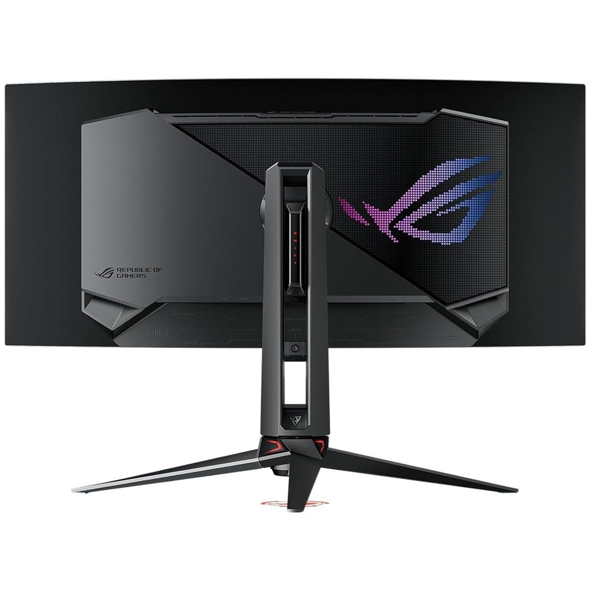 ASUS ROG Swift OLED PG34WCDM 34" UWQHD (3440 x 1440) 800R Curved OLED Gaming Monitor with 240Hz Refresh Rate, 0.03ms GTG Response Time, 90W USB-C Power Delivery, Built-in Smart KVM, ROG Custom Heatsink & VESA DisplayHDR True Black 400