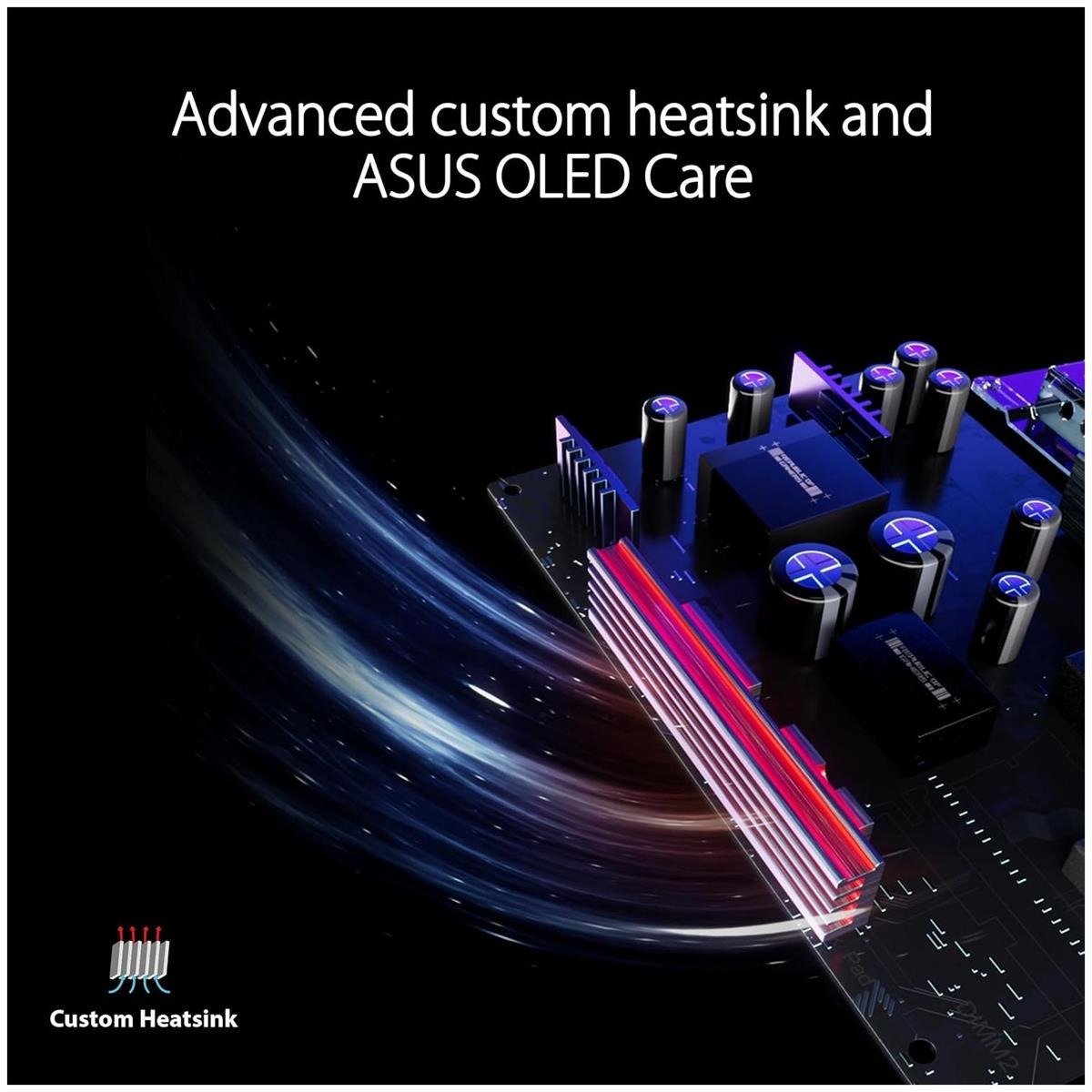 ASUS ROG Swift OLED PG34WCDM 34" UWQHD (3440 x 1440) 800R Curved OLED Gaming Monitor with 240Hz Refresh Rate, 0.03ms GTG Response Time, 90W USB-C Power Delivery, Built-in Smart KVM, ROG Custom Heatsink & VESA DisplayHDR True Black 400