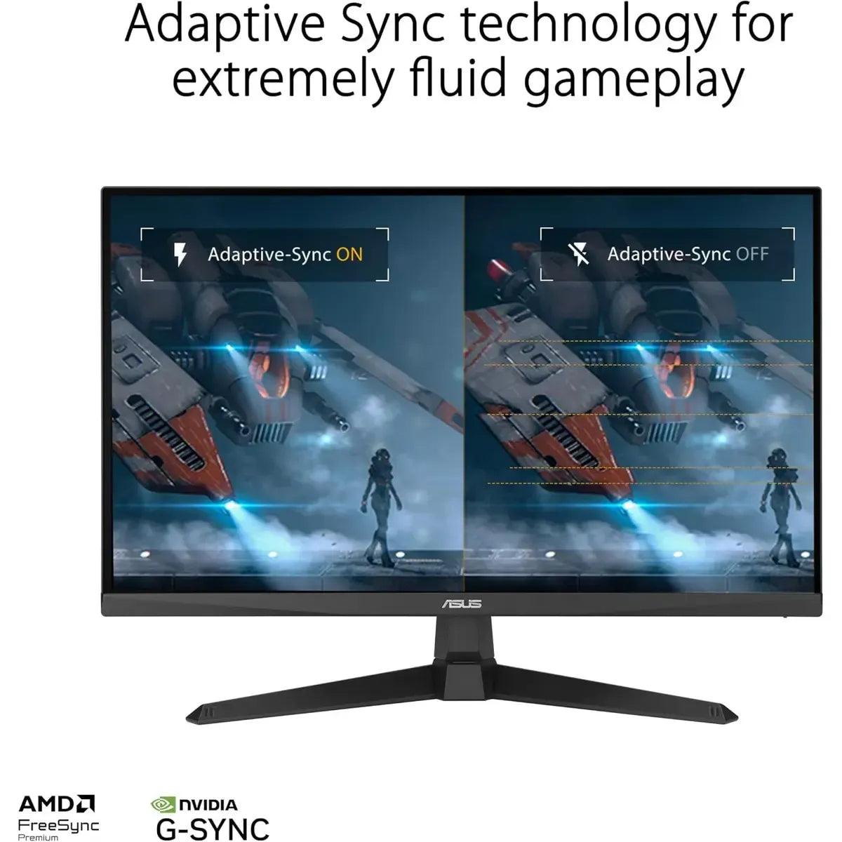 ASUS TUF Gaming VG259QM5A 24.5" Full HD (1920 x 1080) Fast IPS Gaming Monitor with 240Hz Refresh Rate, 0.3ms GTG Response Time, ELMB Sync, G-SYNC Compatible & Adaptive-Sync Support