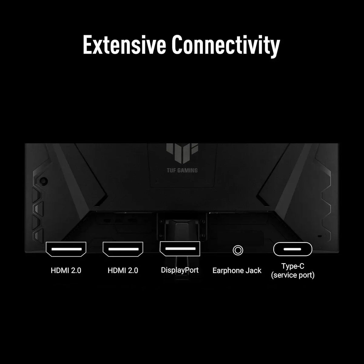 ASUS TUF Gaming VG27AQ5A 27" 2K QHD (2560 x 1440) Fast IPS Gaming Monitor with 210Hz Refresh Rate, 0.3ms GTG Response Time, ELMB Sync, FreeSync Premium & HDR10