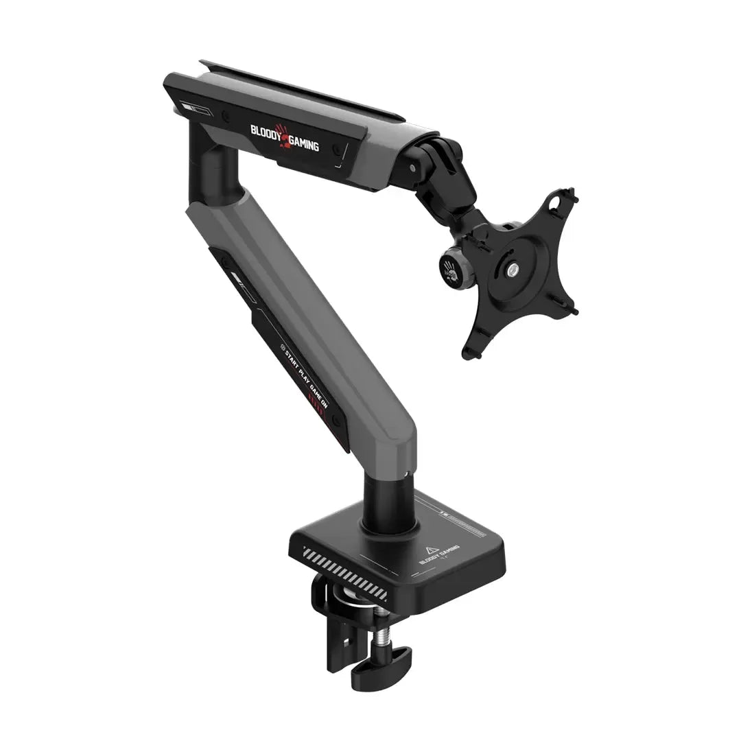 BLOODY DM-8 GAMING MONITOR MOUNT SPORTS BLACK | Gaming Desktop Monitor Mount
