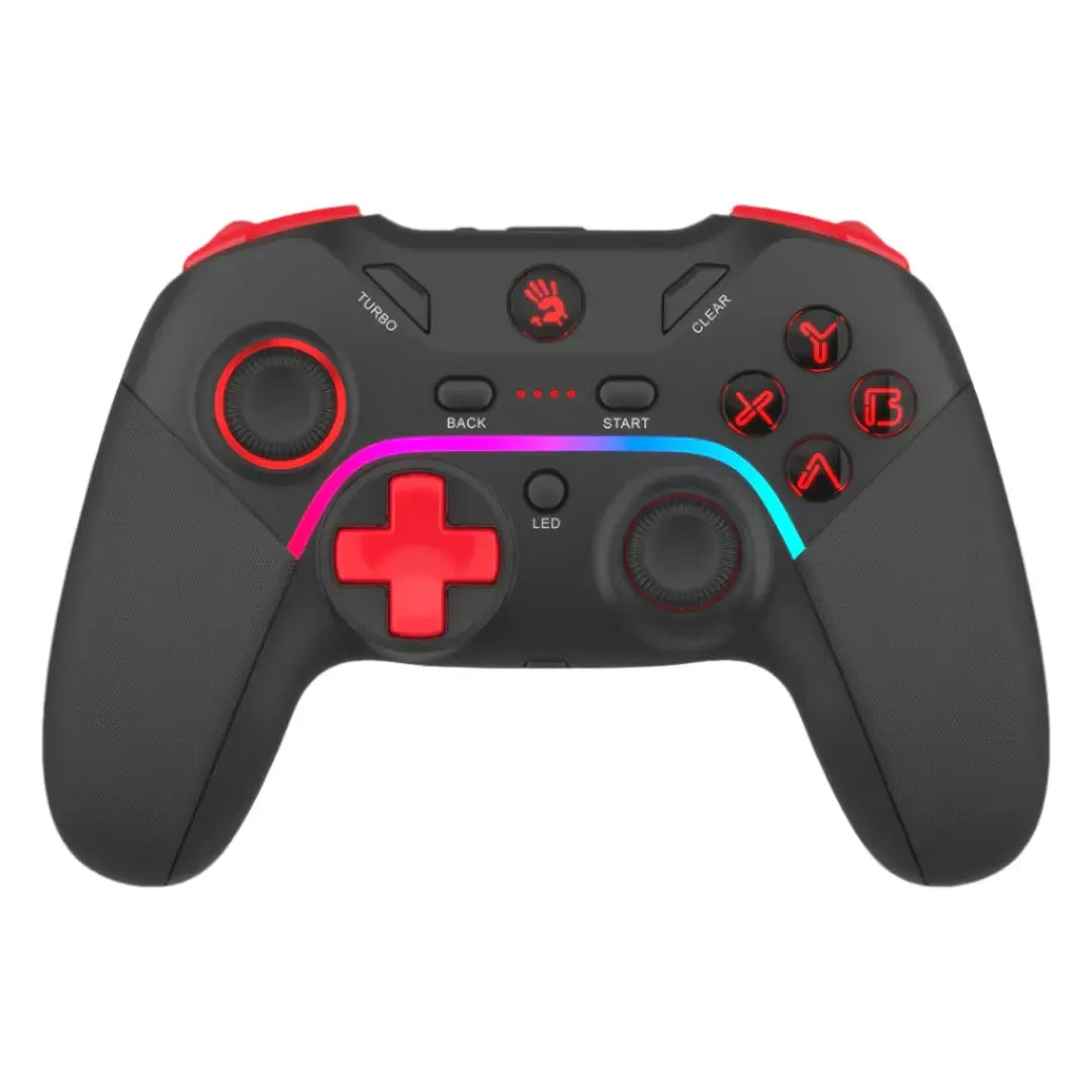 BLOODY GPW70 GAMEPAD SPORTS BLACK | Gamepad Dual Mode 2.4G Wireless & USB Wired Connection