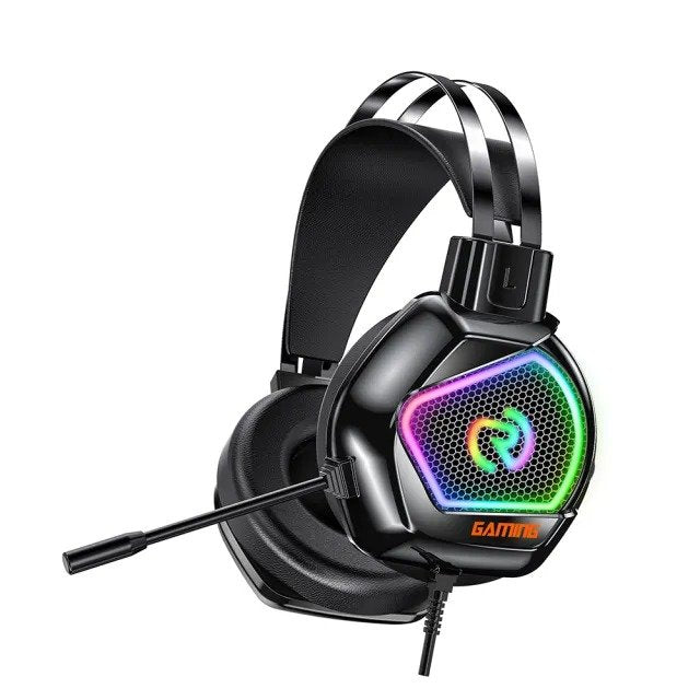 G601 RGB GAMING WIRED HEADPHONES | G601 Over-Ear Wired Gaming Headset with Noise-Cancelling USB Microphone, Dynamic RGB 