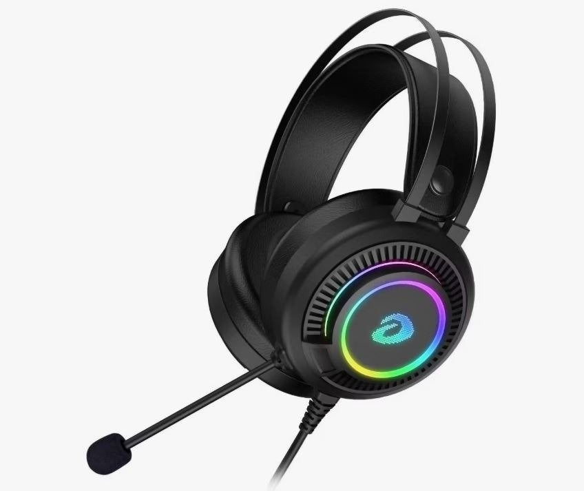 9059 Pro Gaming Headset RGB Lights– Over-Ear Stereo Headphones with Noise-Reduction Mic & Dynamic RGB Lighting