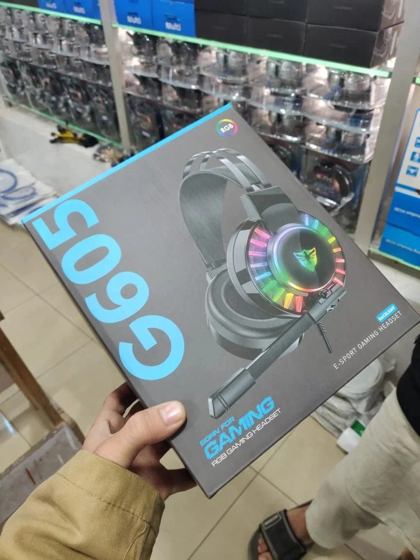 G605 G606 Gaming Headset | Immersive 7.1 Surround Sound & RGB Lighting