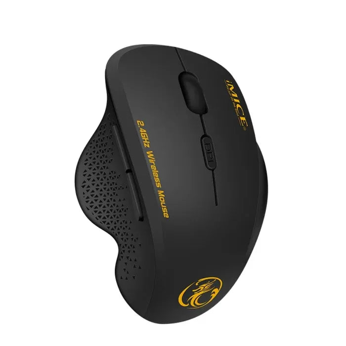 IMICE G6 WIRELESS MOUSE | iMICE G6 2.4GHz Ergonomic Wireless Mouse with 6 Buttons, 1600 DPI Optical Tracking & Auto Energy Saving