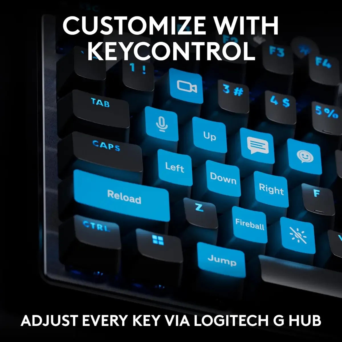 Logitech G Pro X TKL Rapid Tenkeyless Wired Gaming Keyboard - Black