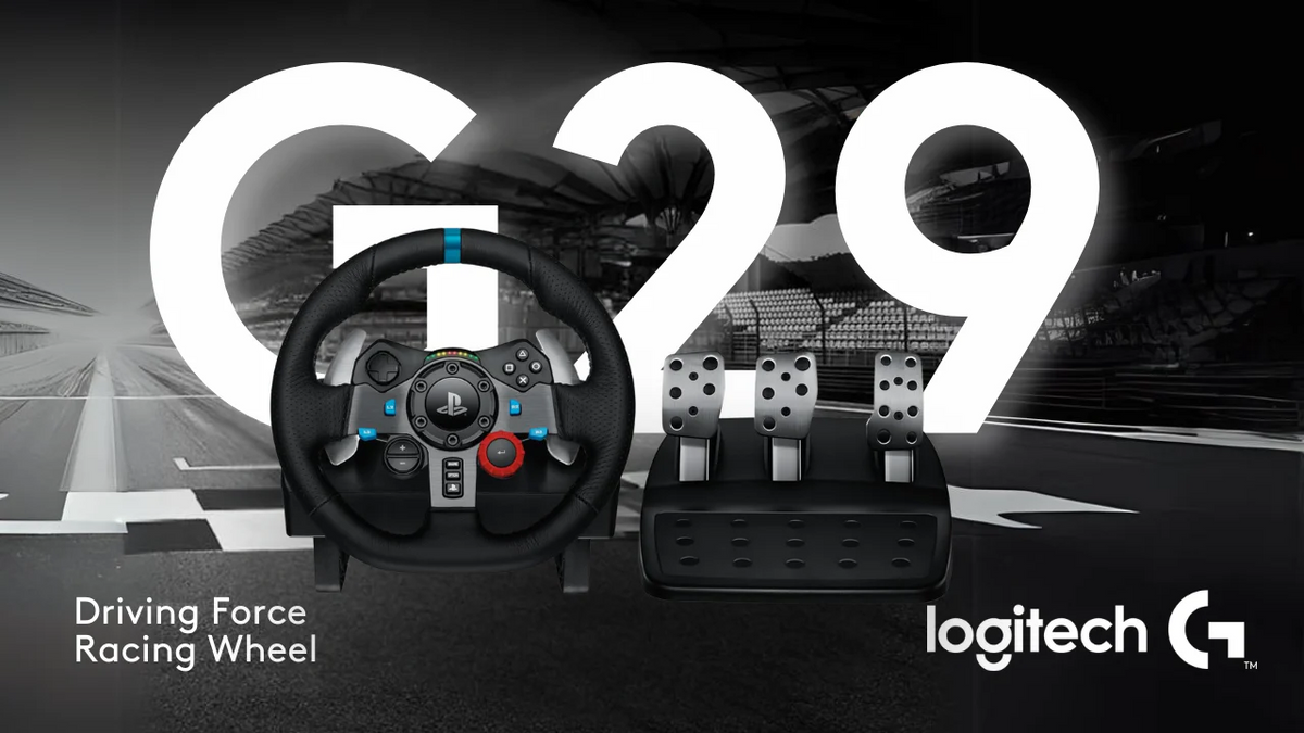 Logitech G29 Driving Force Racing Wheel & Pedals Combo
