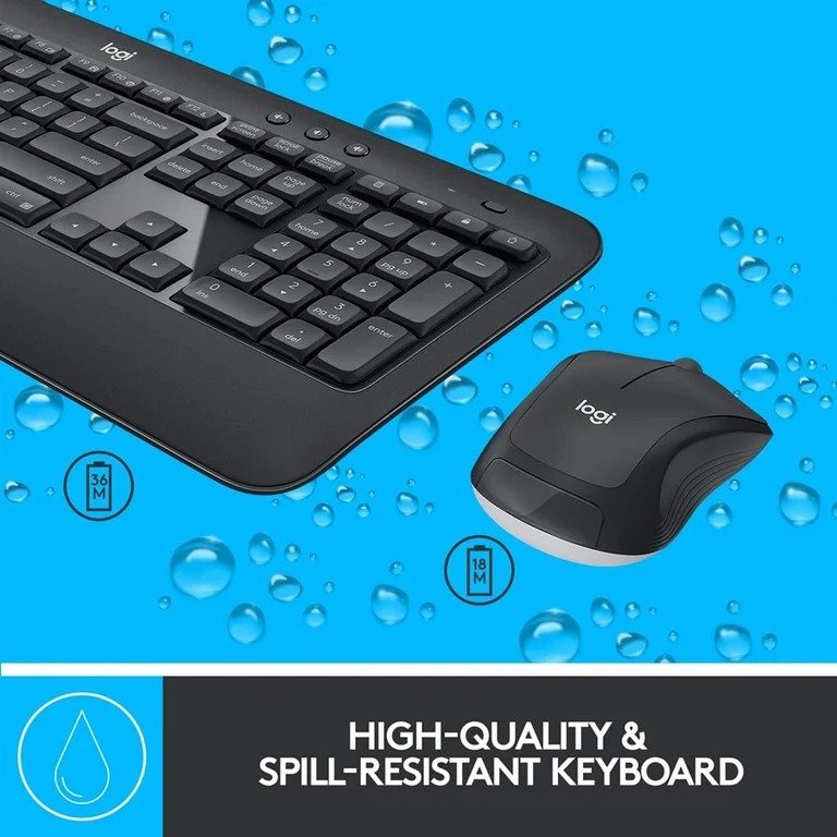 Logitech MK540 Wireless Keyboard & Mouse Combo