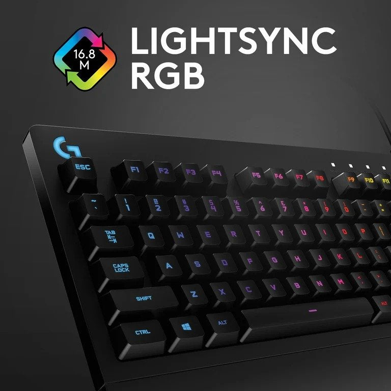 Logitech Logitech G213 Gaming Keyboard with RGB Lighting & Anti-Ghosting