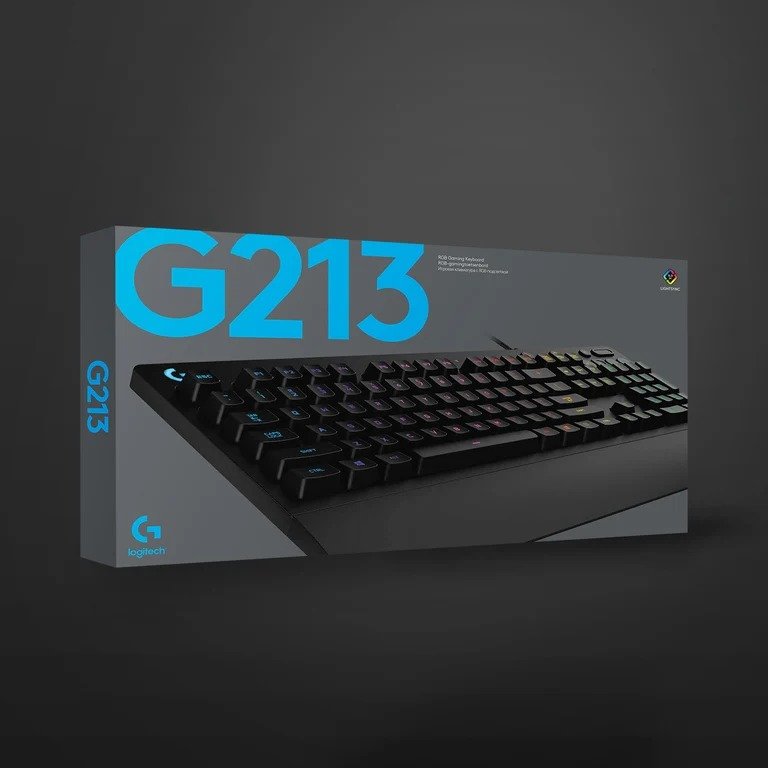 Logitech Logitech G213 Gaming Keyboard with RGB Lighting & Anti-Ghosting