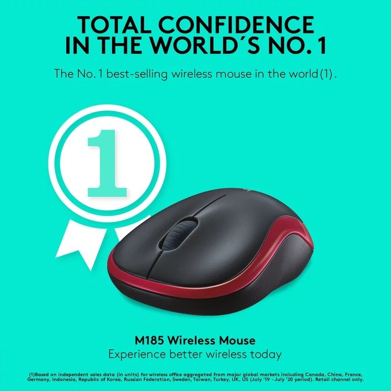 Logitech M185 Wireless Mouse