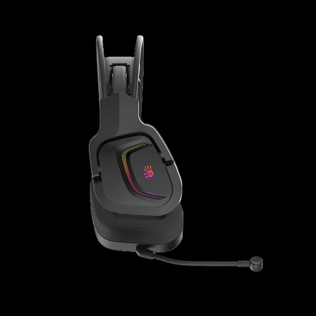 BLOODY MR575 GAMING HEADSET BLACK | Bluetooth + 2.4GHz + Wired Multi-Mode Connection RGB Gaming Headphone