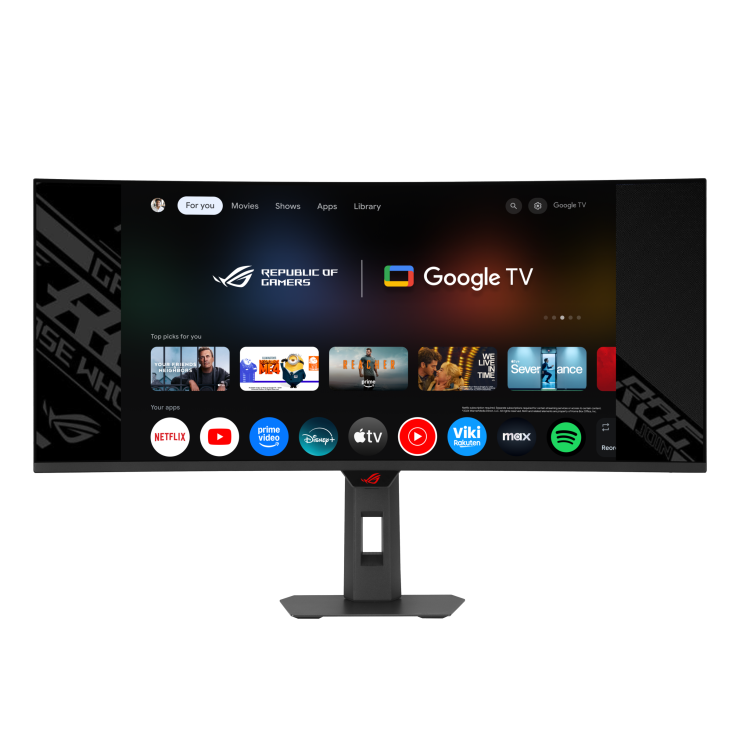 ASUS ROG Strix OLED XG34WCDMTG 34" WQHD (3440 x 1440) Curved Quantum Dot QD-OLED Gaming Monitor with 240Hz Refresh Rate,