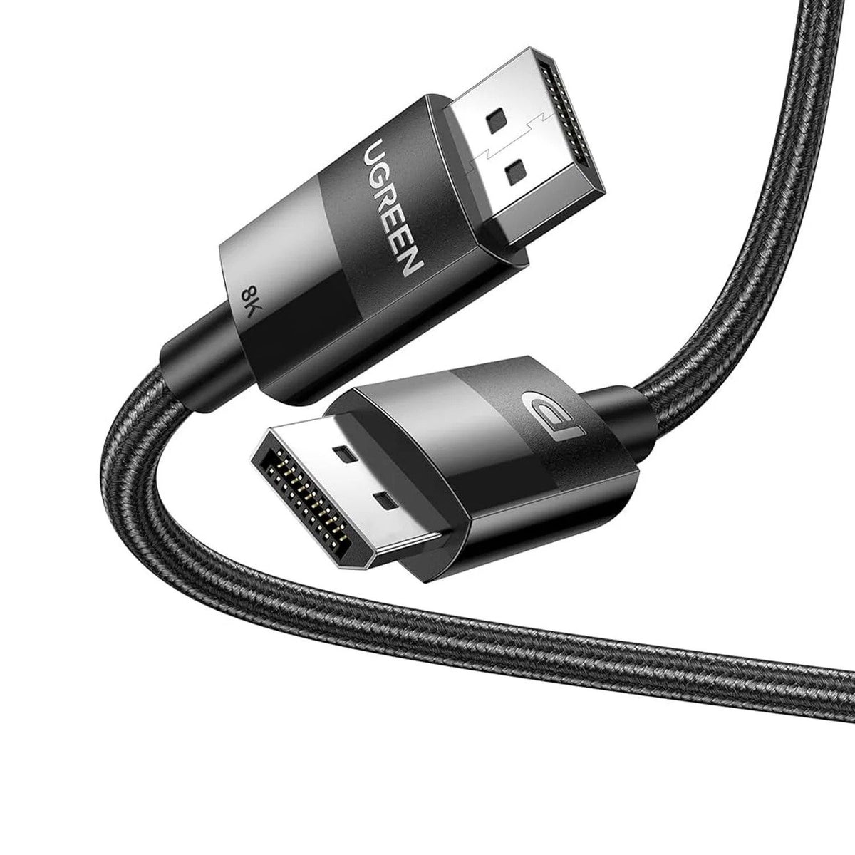 UGREEN DisplayPort to DisplayPort Male Premium Nylon Braided Audio & Video Cable (3M / 5M)