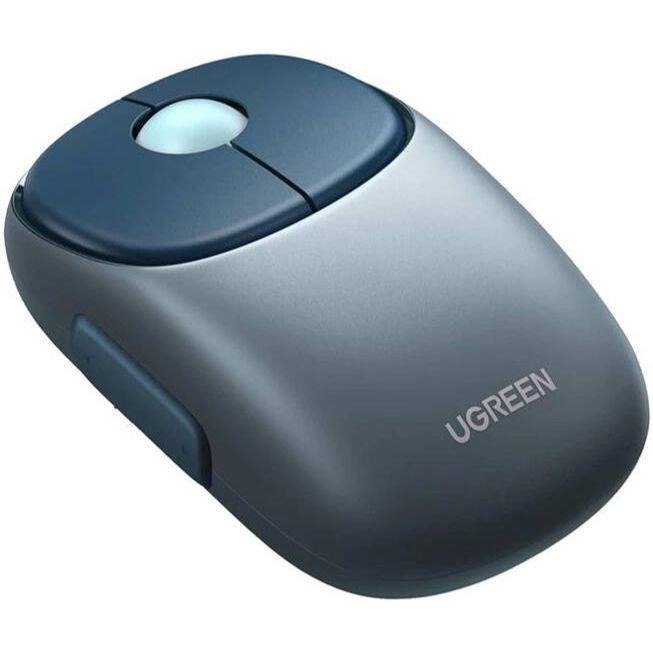 UGREEN FUN+ Wireless Mouse Blue Dual-Mode (Bluetooth 5.0 & 2.4GHz) Silent Optical Mouse with 4000 DPI