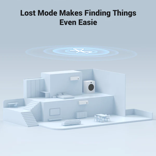 UGREEN Smart Bluetooth Finder Apple Find My Certified Anti-Lost Item Tracker Tag for Keys, Wallets & Luggage