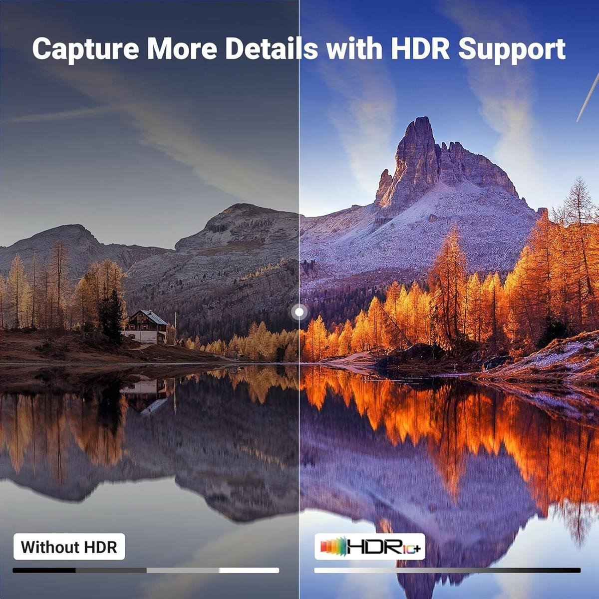 UGREEN USB-C to HDMI Adapter 4K@60Hz High-Speed Type-C to HDMI Video Converter for MacBook, iPad Pro, Surface, XPS & Android