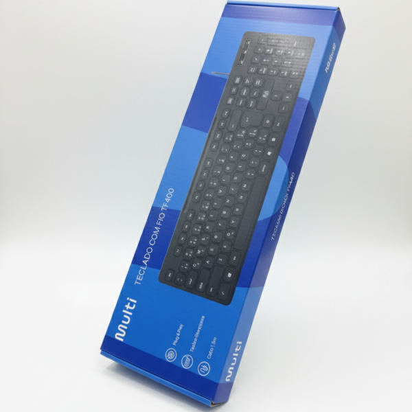 Multi Teclado Com Fio TF400.
