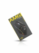 AOQELO AMG1 Wired RGB Gaming Mouse | Mechanical Wind & Noiseless Design