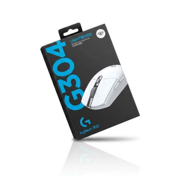 Logitech G304 (G305) Lightspeed Wireless Gaming Mouse | HERO Sensor | White