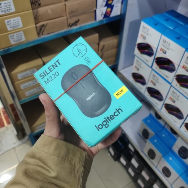 Logitech M220 Silent Wireless Mouse | Charcoal - Best Price in Pakistan