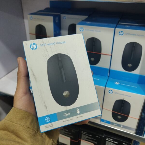 HP M10 Wired Mouse | Durable USB Optical Mouse - Best Price in Pakistan