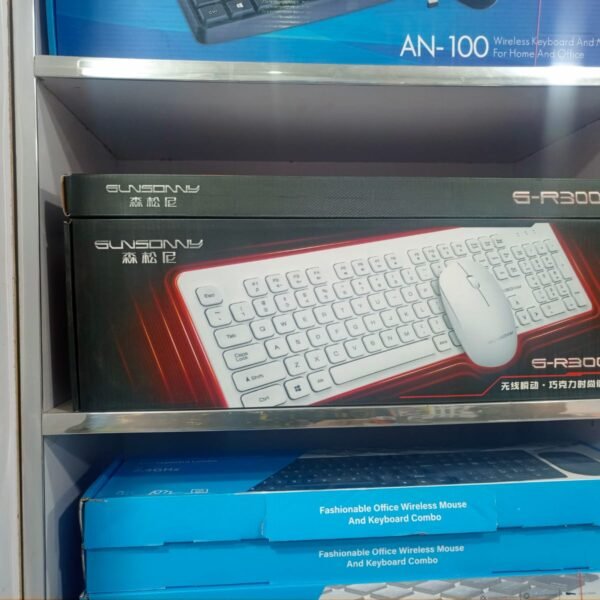 Sunsonny S-R3000X Wireless Combo | Rechargeable & Ultra-Slim - Best Price in Pakistan