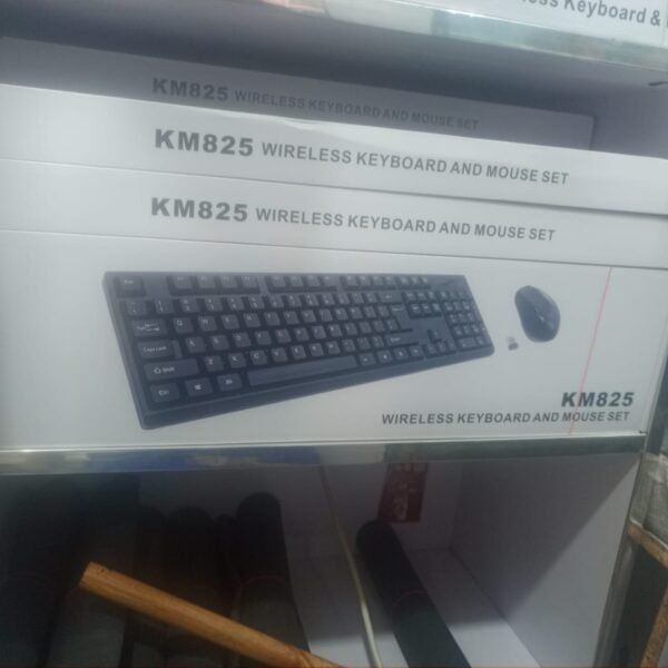 KM825 Wireless Keyboard & Mouse Combo | Budget Friendly - Best Price in Pakistan