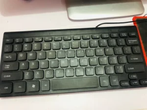 K-1000 Mini Wired Keyboard | Ultra-Slim Portable USB Keyboard photo review