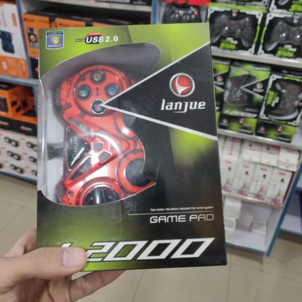 Double shock USB game controller for PC