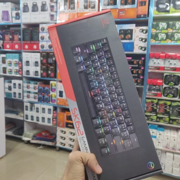 Motospeed SK62 Triple-Mode RGB Mechanical Gaming Keyboard