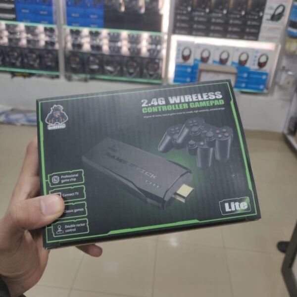 M8 Retro Game Stick 4K | 10,000+ Games & Dual Wireless Controllers