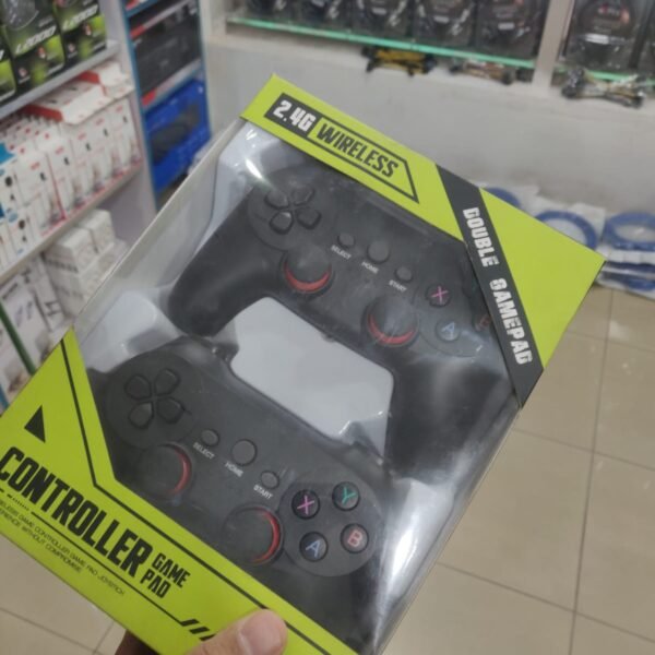 VOXY wireless gamepad price, double wireless turbo joystick, PC gaming controller wireless 2-in-1, VOXY L2000 wireless specs, turbo function gamepad PC.