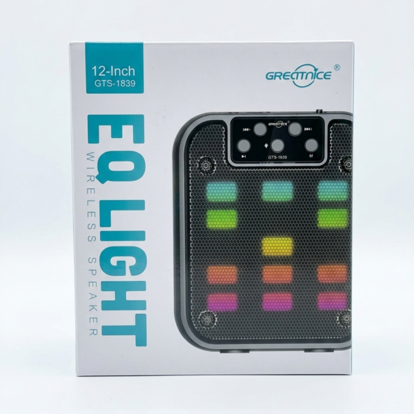 GTS-1839 Wireless Speaker – Best Professional Portable Outdoor RGB Sound | Keyphantom