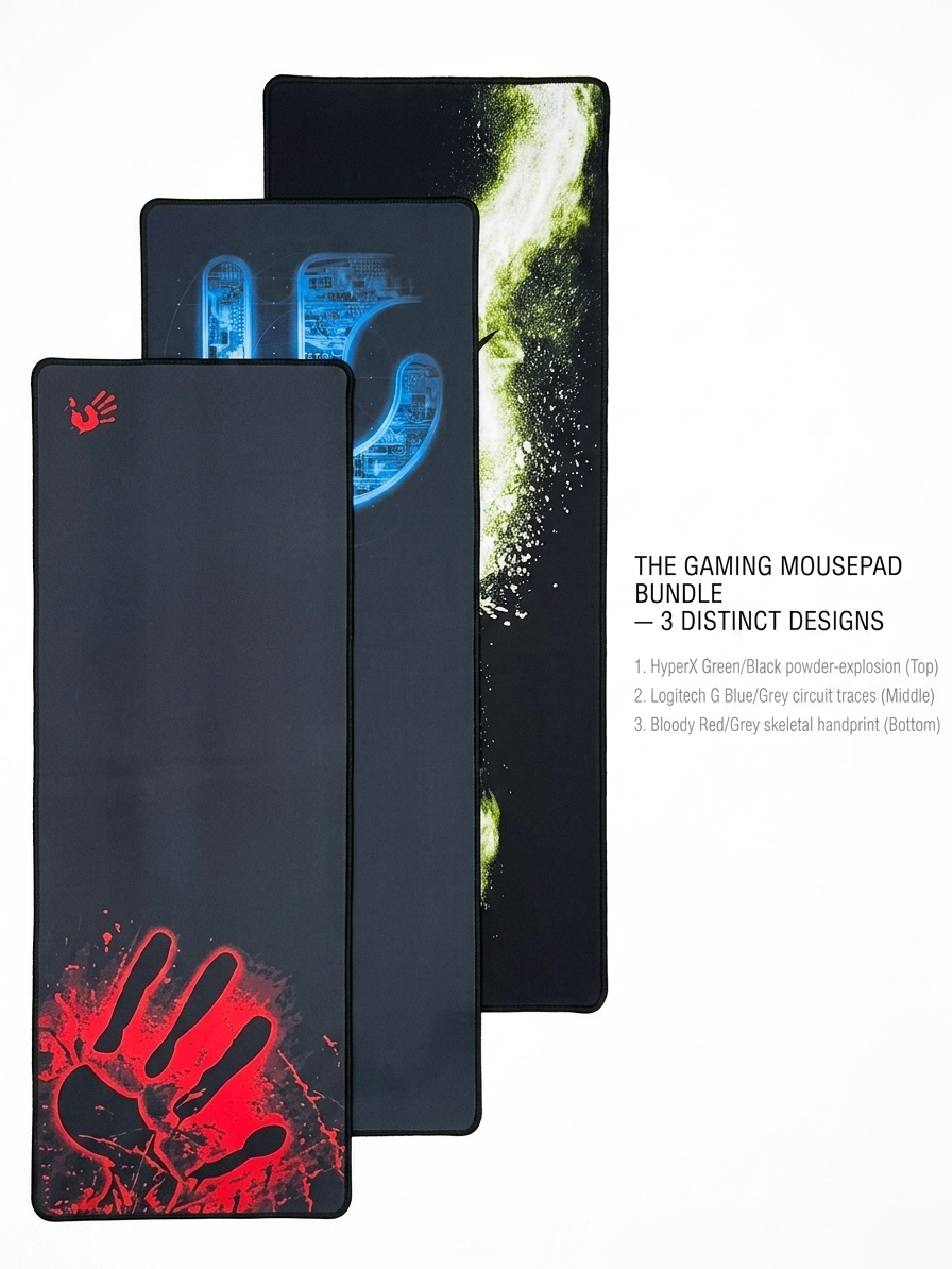 Extended Keyboard and Mouse Pad Table Mat