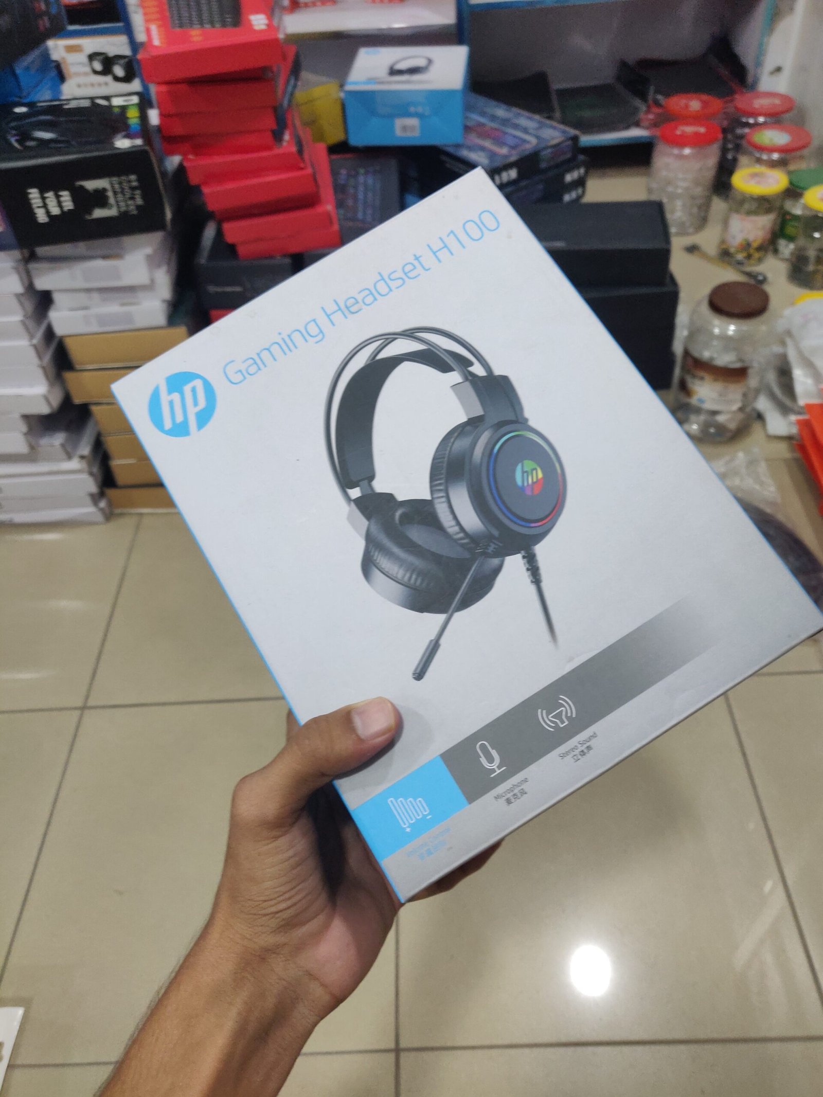 HP H100 USB Virtual 7.1 Surround Gaming Headset