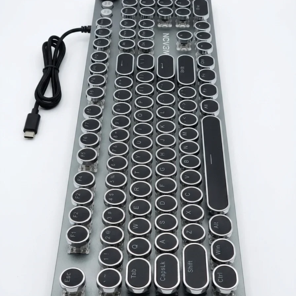 Retro Typewriter Mechanical Keyboard