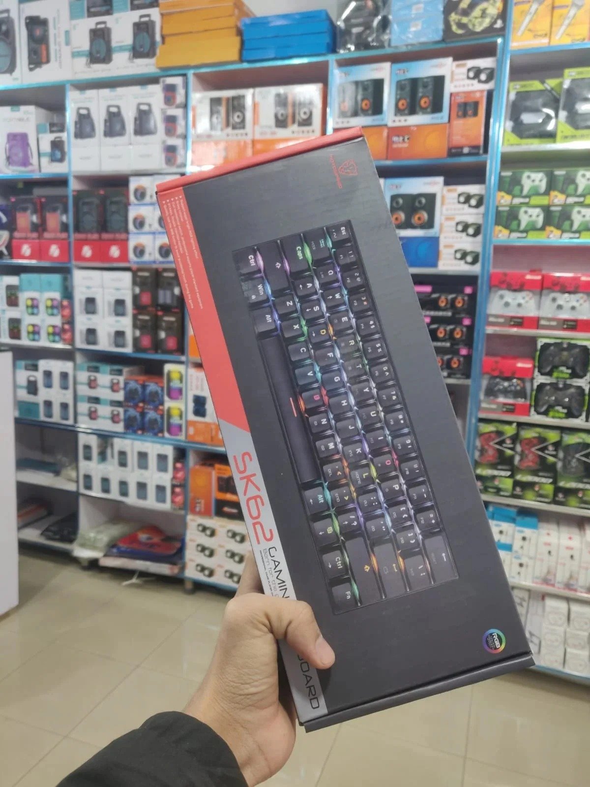 Motospeed SK62 RGB Mechanical Gaming Keyboard – 60% Compact 61-Key Layout - Image 4