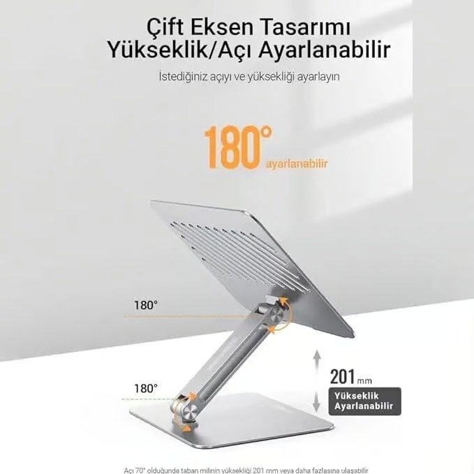 UGREEN Adjustable Laptop Stand (Silver) 40291
