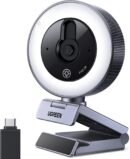 UGREEN 65857 2K USB Webcam with Ring Light