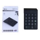 K1 Wired USB Numeric Keypad Black